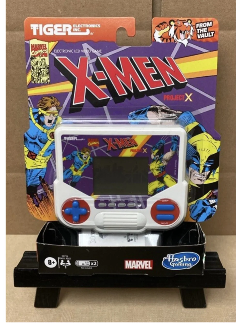Hasbro Tiger Electronics Handheld X-Men Project X LCD Game Retro Reissue NEW